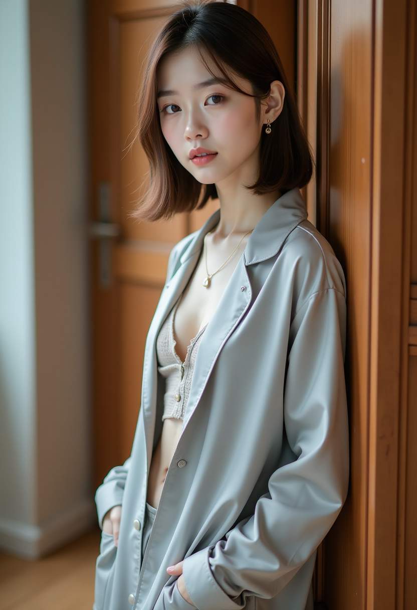 夜间图书馆海报